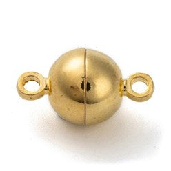 Gold Color Brass Magnetic Clasp 16X10mm 6pcs